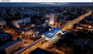 Новая транспортная система города Астаны LRT